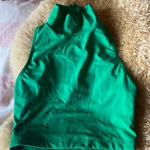 Balera Dance crop top with high neck SM Adult